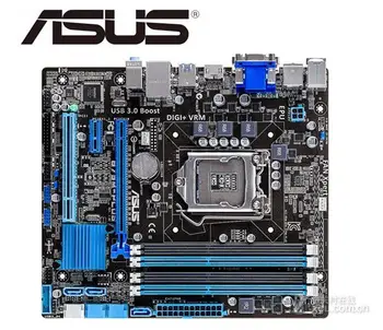 Desktop Motherboard za Asus B75M-PLUS B75 Socket LGA 1155 i3 i5, i7 DDR3 16 G uATX UEFI BIOS Prvotno Uporabljajo Mainboard Na Prodajo