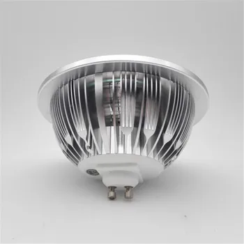 DHL, FEDEX, Brezplačna dostava Najnovejši G53 LED AR111 15w sijalka GU10 led AR111 svetlobe LED žarometi, GU10 Znanja AC85-265V Zatemniti lučka