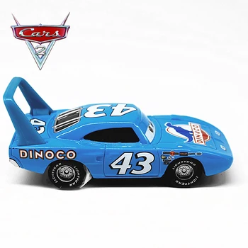 Disney Pixar Cars 2 Kovinske Zlitine, Št 43 Kralj DINOCO Modela Avtomobila Fant Izobraževalne Igrače Otrok Rojstni dan Božično Darilo Brinquedo