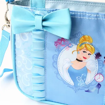 Disney Princesa majhno vrečko risanka platno kosilo vrečko dekle tutorstvo vrečko eno-ramo tote vrečko