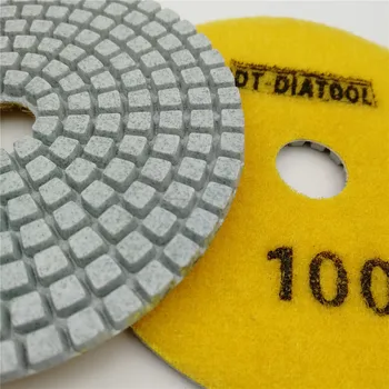 DT-DIATOOL 10pieces/set Diamond White Smolo Obveznic, Brušenje Diskov Diamond Mokro Poliranje 4