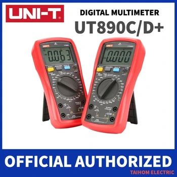 ENOTA UT890C UT890D+ Digitalni Multimeter 6000 Šteje Trenutno AC DC V Kapacitivnost Odpornost Tester True RMS LCD-Zaslon NKV