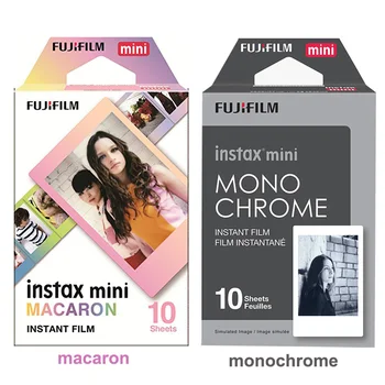 Fujifilm Instax Mini Hitra Film Macaron in Enobarvni Fotografski Papir 20pcs Za Mini 8 9 7s 7c 70 90 25 Delež SP-1 SP-2 Fotoaparati