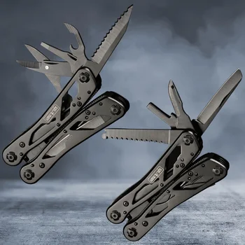 G202B Multi Orodje Plier Folding Taborjenje Survival Nož iz Nerjavnega Jekla Večnamenski Ribolov EOS Orodja Visoko Trdoto z vrečko