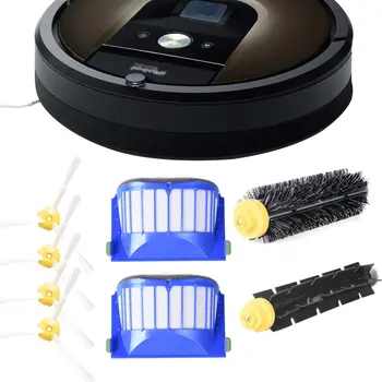 Glavna krtača strani ščetke AeroVac Filter za iRobot Roomba 600 620 630 650 660 675 690 680 za iRobot Roomba oprema