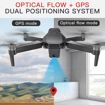 GPS Brnenje KF107 s 4K HD Dual Camera 25Mins 1,5 KM Dolge Razdalje 5G Wifi FPV Brushless Quadcopter True Professional VS SG906