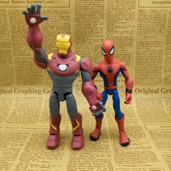 Hasbro Marvel Avengers Junakov, Spiderman, Iron Man, Akcijska Figura Model Igrače Otrok Darila