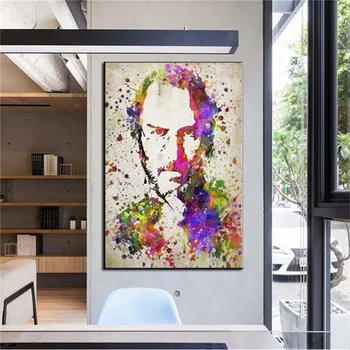HD Natisnjeni Steve Jobs Platno Slikarstvo Inspiracijske slike velik človek Plakat Sodobne Umetnosti Platno Natisne Stenske Slike office dekor