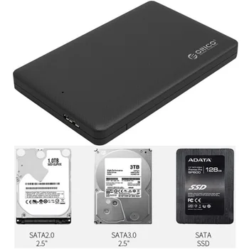 HHD Polje, USB 3.0, SATA, HD Polje HDD 2.5 inch Hard Disk Zunanje Ohišje Primeru 2TB Prenos Podatkov Backup Orodje Za Prenosni RAČUNALNIK