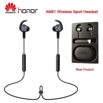 Huawei Honor AM61 Bluetooth 4.1 Brezžične Slušalke z Mikrofonom Žično Krmilnik Magnet Design Bluetooth Slušalke za na Prostem