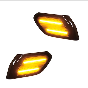 IJDM Za leto 2018-up Jeep Wrangler JL, Za leto 2020-up Jeep Gladiator JT 12V Oranžna dioda LED Strani Marker Luči Zamenjajte OEM Vključite Opozorilne Luči