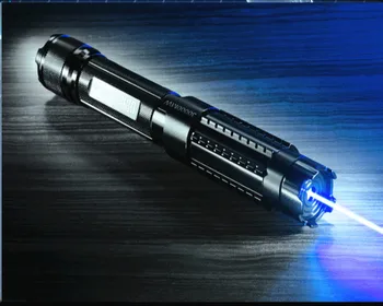 JSHFEI Laserski kazalnik 450nm Modri Laser Nasvetov Svetilka opekline tekmo svečo prižgal cigareto zlobne debelo LAZER