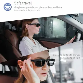 K1 Avdio Očal Smart Wireless Bluetooth 5.0 Slušalke, Očala Za Šport Anti-Modra Bluetooth Očala Za Moške, Ženske Modni Očala