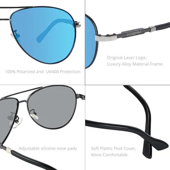 Kdeam Moški Letnik Polarizirana sončna Očala Klasične blagovne Znamke Pilot sončna očala Premaz Objektiv Vožnje Očala Za Moške