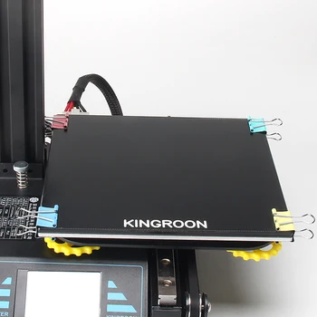 KINGROON KP3S 3D Tiskalnik Ultrabase Stekleno Ploščo za Hotbed Površine 180*180*3.8 mm Ultrabase Stekleno Ploščo 3D Tiskalnik Deli Posnetkov