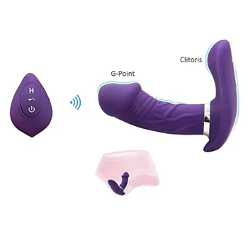 Klitoris Masaža Dildo Nastavek Sesanju Trenja Lizanje Klitoris Stimulator Vagina Hlačke Vibrator Odraslih Masturbato Sex Igrače Ženske
