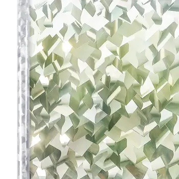 LUCKYYJ 3D Kristalno Dekorativno Obarvajo Steklena Okna Film Izmenljive samolepilno Nalepko Steklo Statične Oklepajo Vinil Okno Papirja
