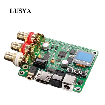 Lusya Raspberry Pi DAC Audio Dekoder Odbor HIFI Širitev Moudle Podpira Koaksialni Optični I2S Za Raspberry Pi 3B 3B+ 4B T0522