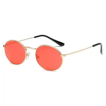 Modno Oblikovanje Ovalne sončna Očala blagovne Znamke Classic Ženske Moški sončna očala Gafas Odtenkov Za Lady Letnik Očala UV400 Oculos de sol