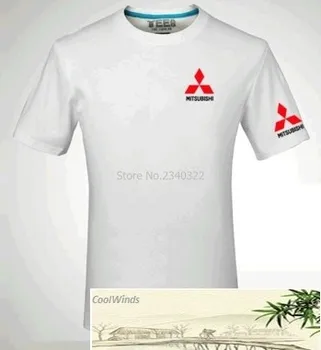 Moške in ženske delovne obleke Mitsubishi T-shirt 4S trgovine, Popravil poletje kratek sleeve majica s kratkimi rokavi