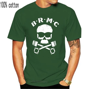 Moški Funy T-shirt BRMC Black Uporniki motorno kolo Klub Divji tshirs Majica s kratkimi rokavi Ženske