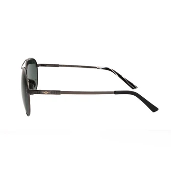 Moški in ženske, titanove zlitine memory stekla polarizirana sončna očala klasična blagovno znamko, kovinski okvir za očala krog okvir sončna očala 8105