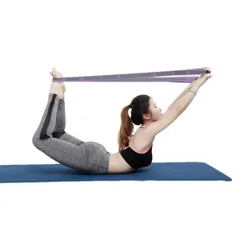 Multi-stage joga, stretching band latinski ples elastični pas za pravilno držo napetost band 8 mrežo elastični trak alfanumerična band