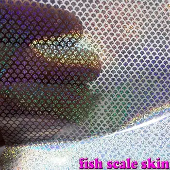 Najbolj bleščečih purepose kožo ribe lure nalepke velikost:10 cm*15 cm dokumentov:10pcs/veliko model:T09