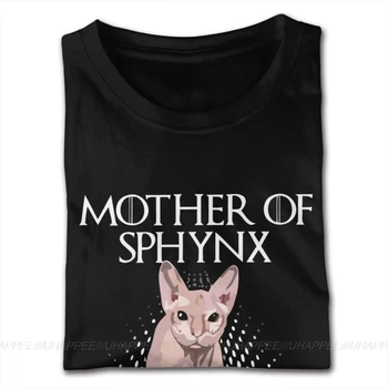 Najboljša Mati Sphynx Mačka Tees Tee Srajce za Moške S-6XL Black Tee Majice