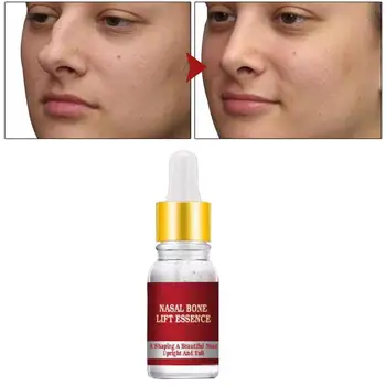Nano Gold Nosu Oblike Lep Nos Eterično Olje Grelno Nego Nosne Kosti Remodeling Olje Dvigalo Čarobno Bistvo Obraz za Nego Kože, 10 ml