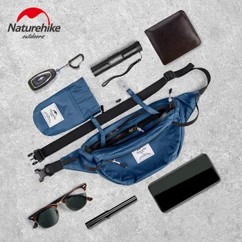 NatureHike Nepremočljiva Pasu Pack Bag Pasu Torba za Potovanja, Pohodništvo, Kolesarski Šport Taktično Vrečko Prostem 6L