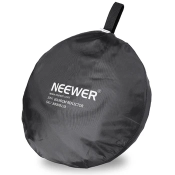 Neewer 5 v 1 Prenosni Krog Upogljivi Multi Disc Fotografija Reflektor 60x90CM kovček za Foto Studio za Fotografiranje