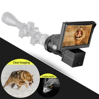 Night Vision 5.0 Palčni Zaslon Crossocheilus HD 1080P video Obseg Video Kamer, Ir lučko Riflescope Lov Optični Sistem