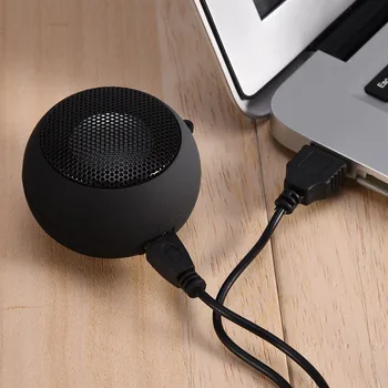 Novo 3,5 mm Glasno Mini Zvočnik Z Visi Luknjo Potovanja Zložljive Zvočnika, vgrajena Baterija Za Mobilni Telefon, MP3, PC