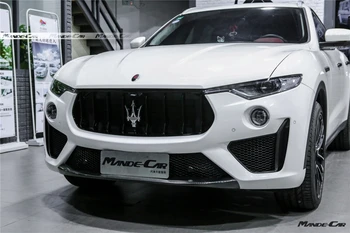 Ogljikovih Vlaken Sprednji Odbijač GTS Slog Zraka Vent Okvir Kritje za Maserati Levante Gransport nadgradnja GTS