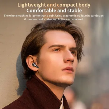 Original Brezžične Bluetooth Slušalke Touch Kontrole za zmanjševanje Hrupa slušalke Mini Stereo Zvok Šport Slušalke Slušalke Z darilom