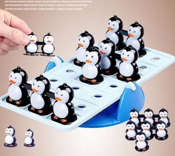 Pingvin bilance igrača starš-otrok puzzle interaktivna igra penguin klackalicu igrača Družini Stranka Igra
