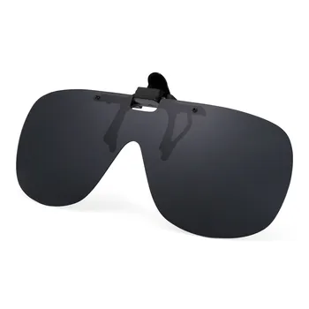 Polarizirana Posnetek Na sončna Očala Moda Okrogle Ženske, Moške, Filp up sončna Očala UV400