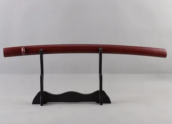 Posebna Ponudba Rdeče in Črno Saya Tulec Scabbard za Japonski Samuraji Meč Katana Lepo Meč Vgradnjo v Celoti Ročno izdelanih Lesenih Plovil