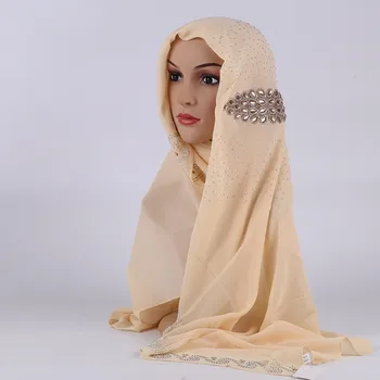 Pospeševanje Prodaje! Ženske Kvadratnih Hidžab Rute Lepe češka Nosorogovo Žensko AL-AMIRAH Šifon Muslimansko Ruto Headscarf Turban