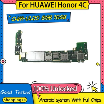 Posredovalnica informacij (CHM)-UL00 8GB 16GB Za HUAWEI Honor 4c Matično ploščo,Original Odklenjena Logiko Odbor 8GB 16GB Za HUAWEI Honor 4c Mainboard