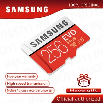 Prvotne Originalne Samsung EVO+ EVO Plus Pomnilniško KARTICO Class10 Micro SD Kartico UHS-1 Bliskovne Pomnilniške kartice MicroSD TF Kartica
