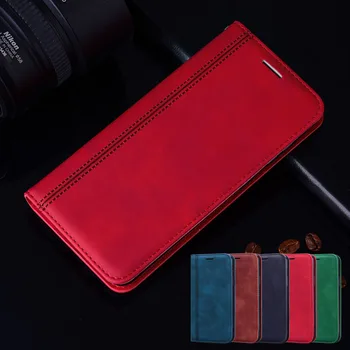 Redmi9 sem Funda Telefon Magnetni Usnjena torbica Za Xiaomi Redmi 9 Moči 9Prime 9i 9AT 9C NFC Igrajo 9A Denarnice Pokrovček Coque