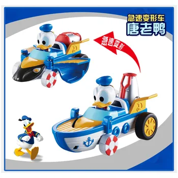 Resnično Disney Hitro Deformacije Avto Disney Risank Anime Znakov Mickey, Donald Duck Treh Oči Otrok, Zbiranje Avtomobilčki