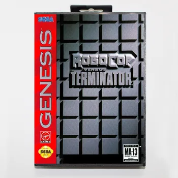 Robocop Primerjavi Terminator Igra Kartuše 16 bit MD Igra Kartice Z Drobno Polje Sega Mega Drive Za Genesis