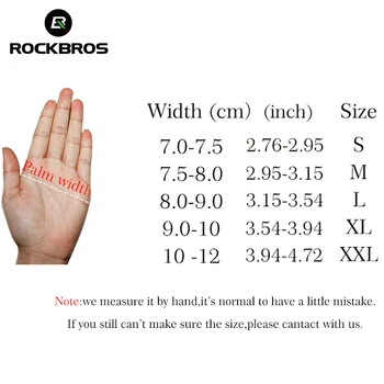 RockBros Kolesarske Rokavice Moški Pol Prsta Silikonski Gel Zgosti Pad SBR Shockproof Dihanje Mtb Kolo Kolo Kratke Rokavice