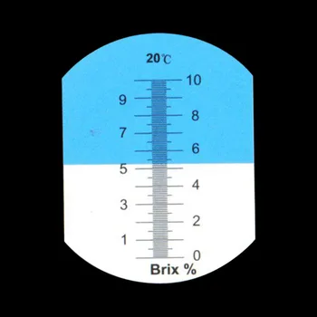 Ročni Merilnik Sladkorja ATC 1-10% Brix ABS Materiala, Plastične Sladkorja Refraktometer Vsebnostjo Sladkorja Testiranje Opreme z Drobno Polje