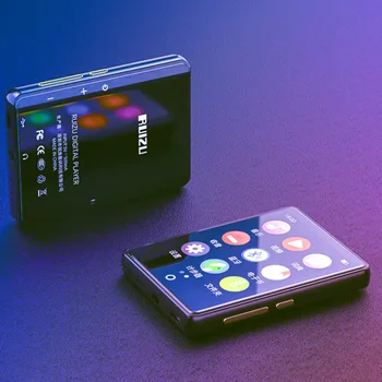Ruizu m7 Kovinski Bluetooth 5.0 MP4 predvajalnik za 2,8 palčni zaslon vgrajen zvočnik z e-knjige pedometer snemanje radijske video