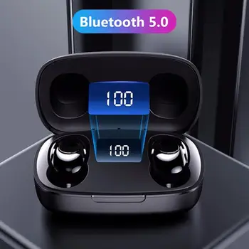 S9 TWS Bluetooth 5.0 Brezžična Mini Hi-fi in-Ear Slušalke Čepkov za iOS Android Telefon Prenosni pripomočki Brezžične Slušalke