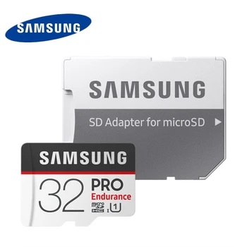 Samsung PRO Vzdržljivosti Micro SD Kartica 64GB 128GB microSDXC Vožnje Diktafon Pomnilniška Kartica MicroSDHC 32 gb UHS-I Class10 4K TF Kartica